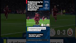 Galatasaray Avrupayı Salladı Ajax 0-3 Galatasaray Avrupa Ve Hollanda Basını Şaşkın
