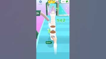 Coffee Stack Level - 15 #shorts #agc #coffestack #gaming #gameplay