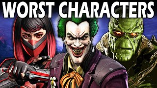 The Worst Characters in Every NetherRealm Game!