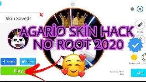 AGARİO SKİN YAPMA HİLESİ - Agario skin hack free no root