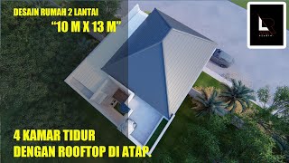 [Jasa Arsitek Malang] DESAIN RUMAH RENOVASI dengan rooftop DILAHAN 10x13 || ARZ STUDIO ARCHITECT screenshot 3