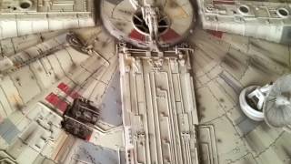 MASTER REPLICAS STUDIO SCALE MILLENNIUM FALCON REPAINT by Andy Preston