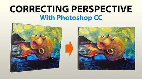 How to CORRECT PERSPECTIVE with Photoshop