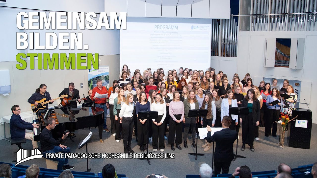 Gemeinsam bilden. Stimmen | PHDL-Chor bei Akademischer Feier