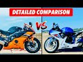 Yamaha R6 vs Suzuki GSXR 600 Detailed Comparison (which one is better?)