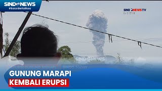 Gunung Marapi Kembali Erupsi, Ada Letusan Disertai Suara Dentuman - Sindo Today 31/05