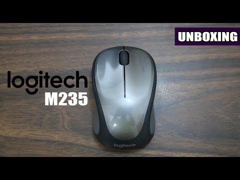 Logitech M235 Wireless mouse - Unboxing & review!