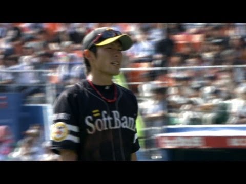 本多にアクシデント！連続フルイニング出場途切れる 4月28日