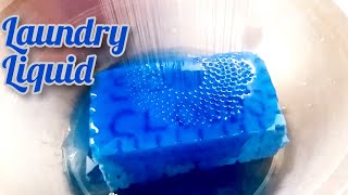 ASMR Rin laundry liquid Sponge Squeezing oddly Satisfying asmr sleep