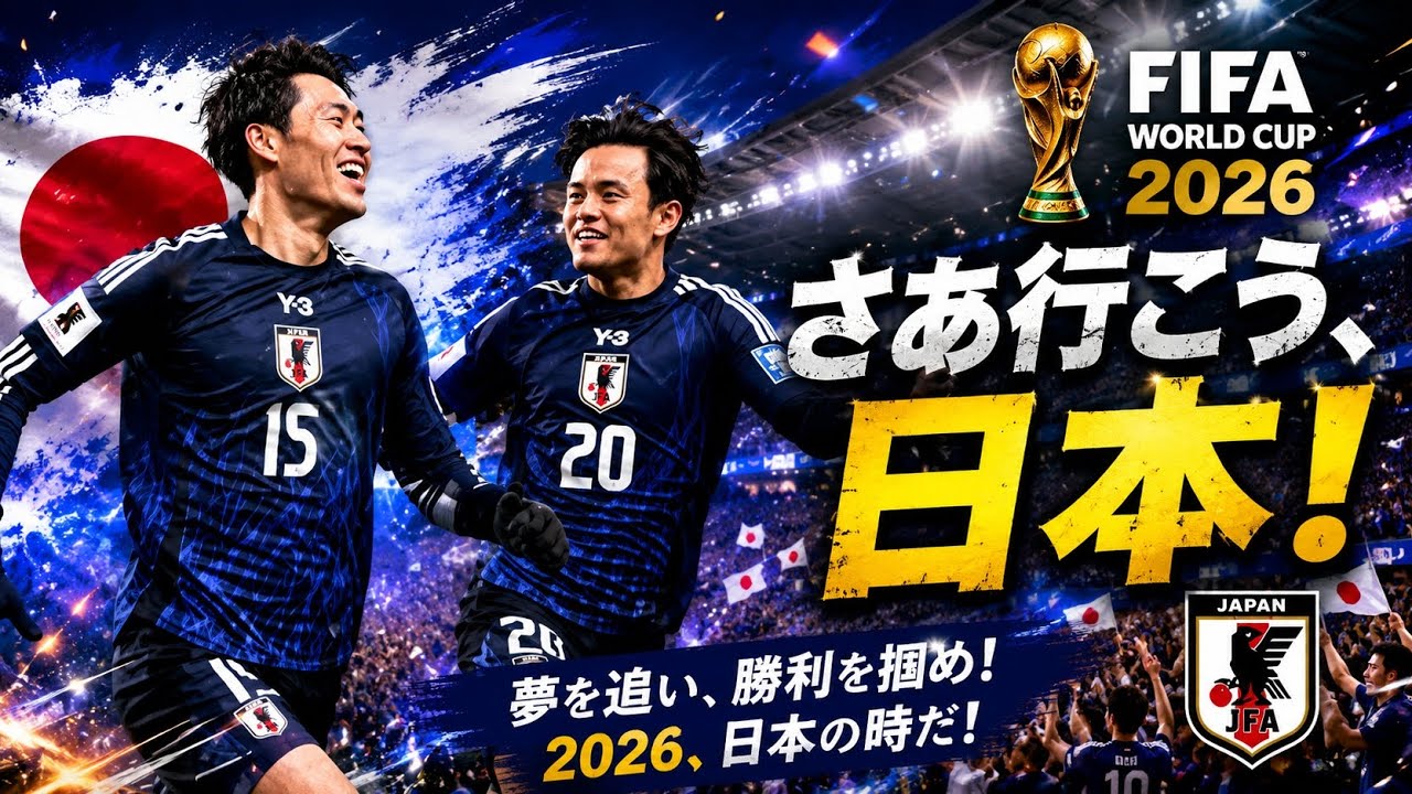🇯🇵 Japan World Cup 2026 Anthem | 日本代表応援歌 ⚽ FIFA World