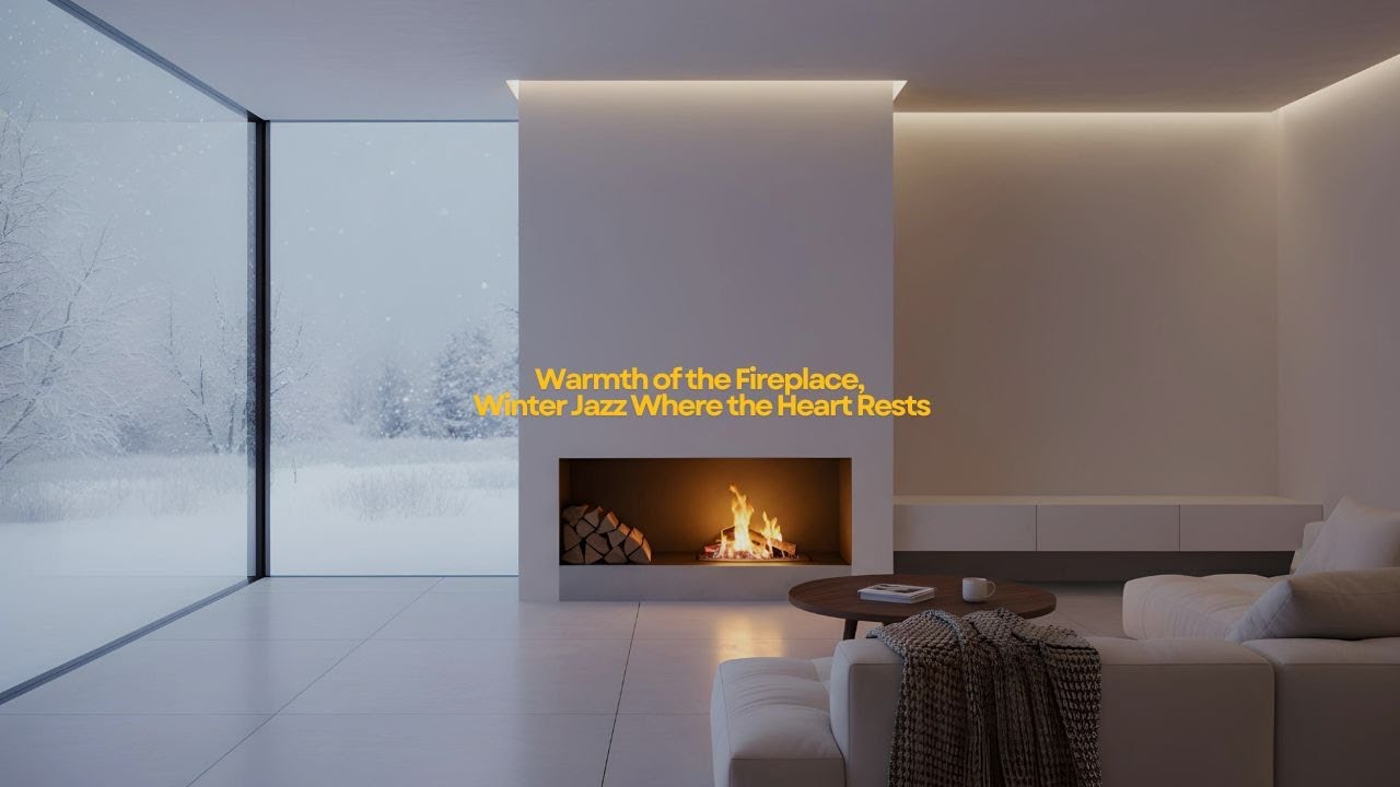 [playlist] Warmth of the Fireplace, Winter Jazz Where the Heart Rests |  Winter Notes