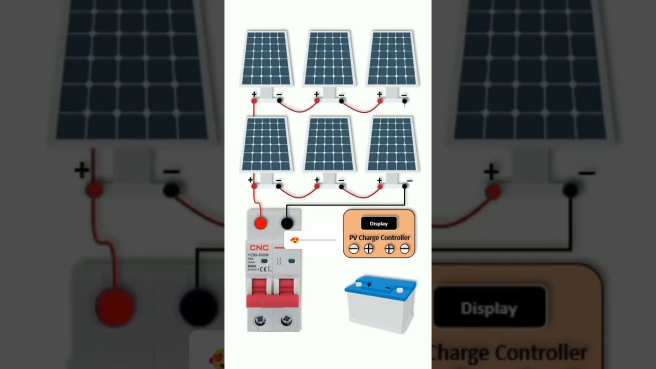 Solar Panel Series And Parallel Connection 