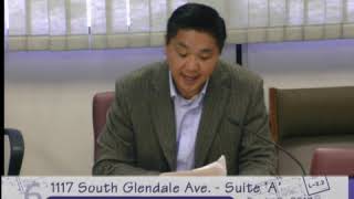 2017-09-06 - Glendale Planning Hearing Officer Meeting