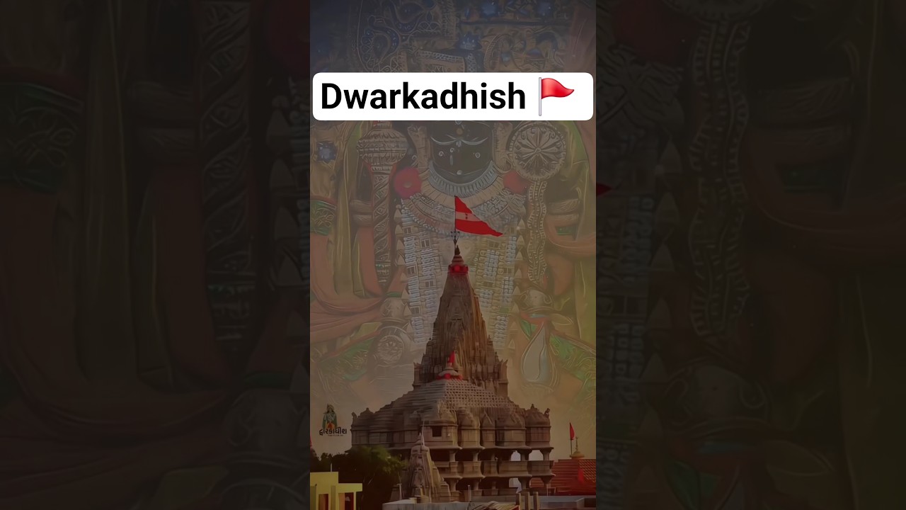 Dwarkadhish Temple Gujarat 🛕 | શ્રી કૃષ્ણ ની નગરી દ્વારકા | Must Visit Spiritual Place 🙏✨ 