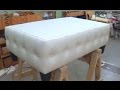 HOW TO MAKE A COFFEE TABLE WITH BUTTONS - ALO Upholstery