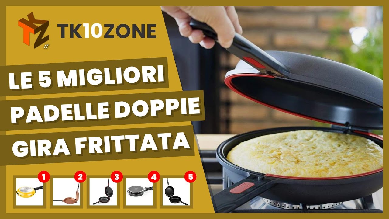 Le 5 migliori padelle doppie gira frittata 