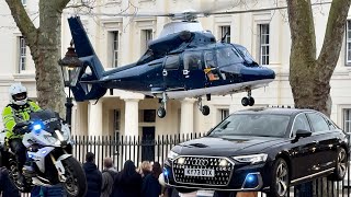 Unexpected Royal Motorcade and Helicopter Touch Down in Central London! What's going on?