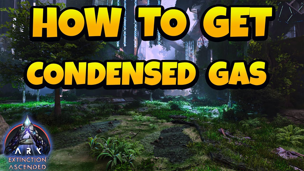 how-to-get-condensed-gas-in-ark-ascended-extinction-map-youtube