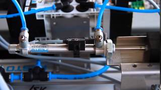 CAM9 Double acting cylinder with guides