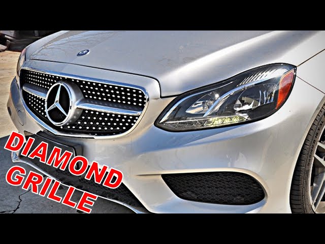 Mercedes-Benz Tuning. Diamond Grille & AMG GT For your Mercedes E-Class W212,  W213, W238 - YouTube