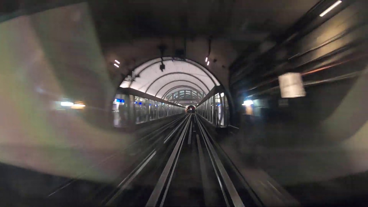 [Metro Cab Ride] Ligne 14 du métro de Paris / Olympiades Saint-Lazare ...