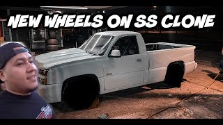 GUESS THE NEW WHEELS ON THE SS CLONE GIVEAWAY FREDDYLSX VS TIRESRUS RACE TRUCK