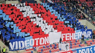 Videoton - Ferencváros Szurkolás 2024.03.10