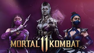 Using Sindel, Mileena, and Kitana Online! Mortal Kombat 11 Ranked Gameplay