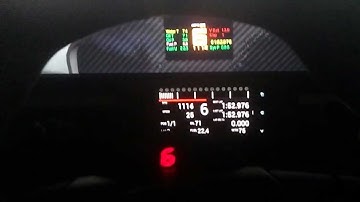 iRacing // iRaceDash (android) + FanaLeds test