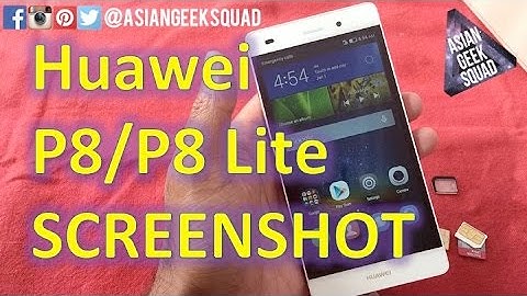 Huawei P8 (P9) lite Screenshot