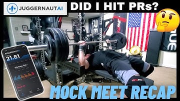 Juggernaut AI VLOG | MOCK MEET RECAP// What