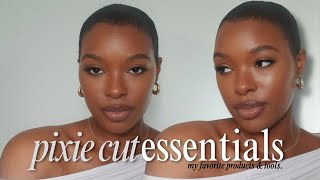 PIXIE CUT ESSENTIALS | My Favorite Products & Tools