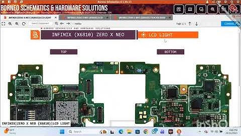 infinix zero x neo x6810 tuch lcd light @live solution