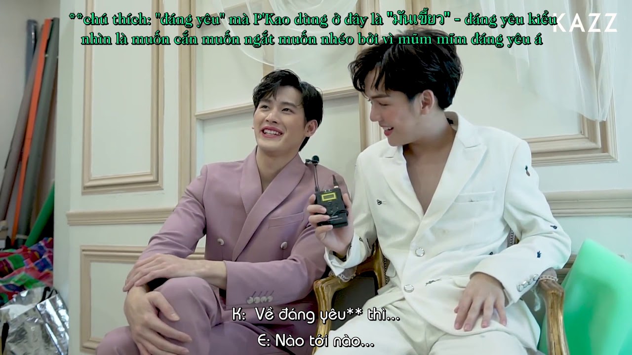 [Vietsub] Kazz Interview KaoEarth Cuts