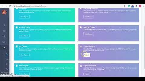 Librarika ILS - How to export catalog items?