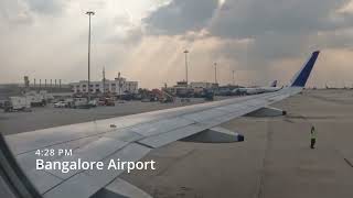 Bangalore Airport takeoff, Indigo A320neo