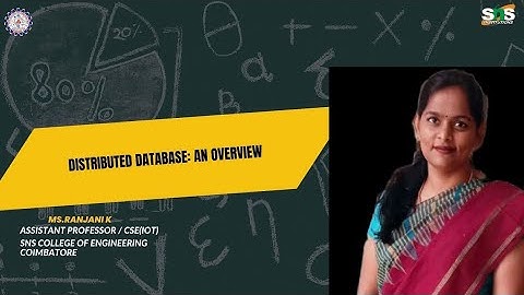 DISTRIBUTED DATABASE: AN OVERVIEW | CLOUD COMPUTING AND VIRTUALIZATION| SNS INSTITUTIONS
