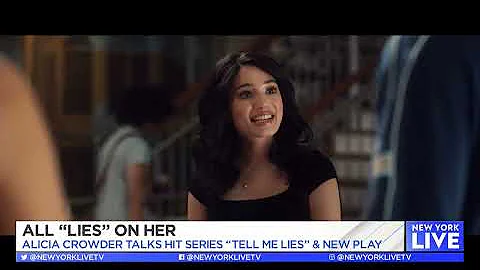 Alicia Crowder Talks Season Finale Of Tell Me Lies...