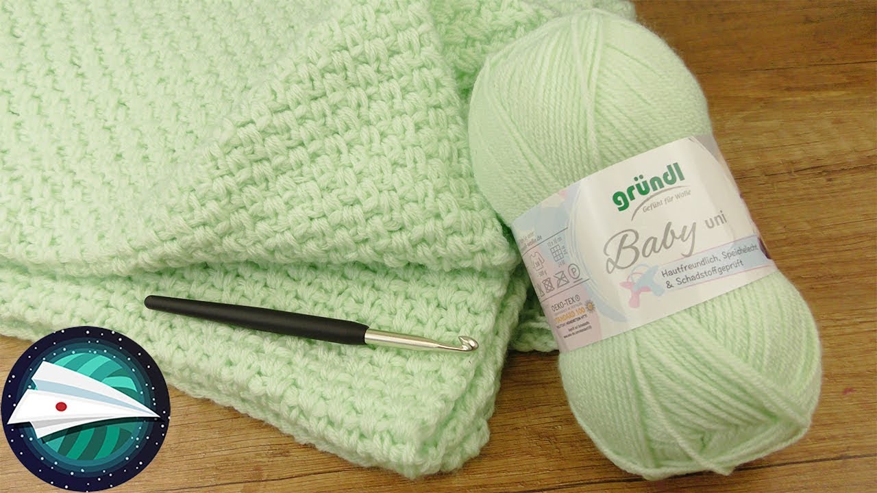 Diy 赤ちゃん用の掛け布団を編んでみよう 初心者歓迎 細編み 鎖編み Youtube