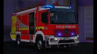 Das HLF der Feuerwehr Los_Santos | NordhessenGaming | gamingliferp | Fivem | GTA5RP