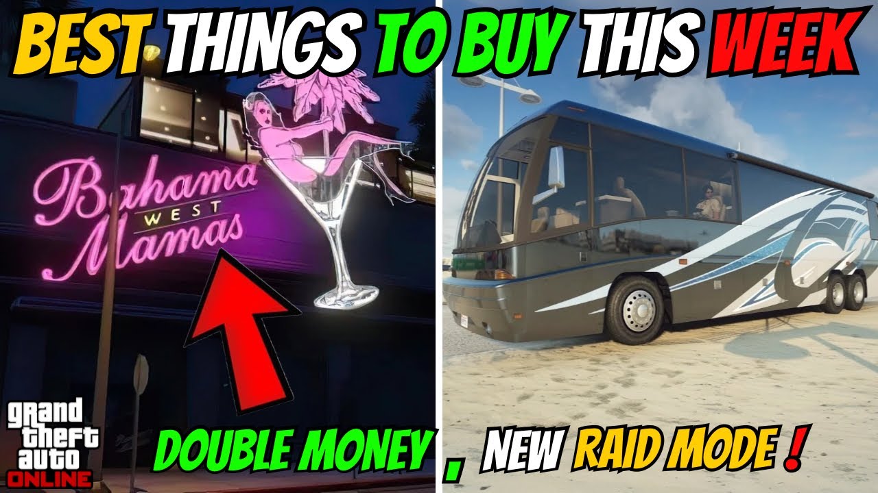 BEST THINGS TO BUY In GTA Online Weekly Update ! NEW GAME MODE ! DOUBLE MONEY & More ! 