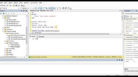 SQL Triggers-Part-2 (DDL Trigger)