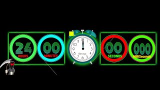[Speed feeling] 4 Circles 24 Hours  timer  countdown alarm🔔