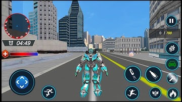 Snake Robot Car Transformation - Android Gameplay