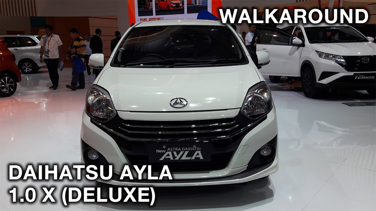 Daihatsu Ayla 10 X Deluxe 2018 Exterior Interior Walkaround