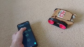 Control a robot with Blynk.io