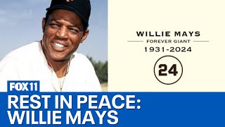 MLB legend Willie Mays dies at 93