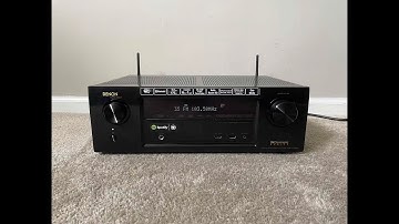 How to Factory Reset Denon AVR-X1100W 7.2 4K Ultra HD Bluetooth WiFi Home Theater Surround Receiver