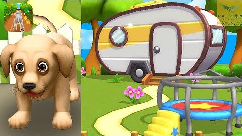 PET RUN 🐕 Puppy Dog Game (Android, IOS) Gameplay