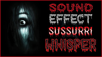 💀 Horror Whispers | Horror Sound Effects | Creepy horror screams | SOUND EFFECT HORROR #sound 💀💀💀
